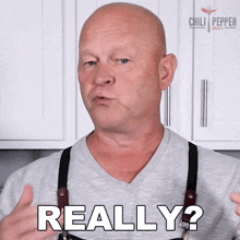 Really Michael Hultquist GIF - Really Michael Hultquist Chili Pepper Madness GIFs