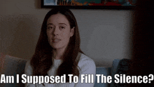 Chicago Pd Kim Burgess GIF - Chicago Pd Kim Burgess Am I Supposed To Fill The Silence GIFs