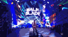 Malik Blade Entrance GIF - Malik Blade Entrance Wwe GIFs