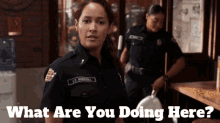 Station19 Andy Herrera GIF - Station19 Andy Herrera What Are You Doing Here GIFs