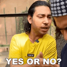 Yes Or No Arshad GIF - Yes Or No Arshad Sevengers Ki Sena GIFs