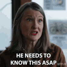 He Needs To Know This Asap Annette O Toole GIF - He Needs To Know This Asap Annette O Toole Hope Mccrea GIFs