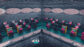 a netflix ad shows a room filled with people playing games