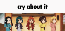 Anime Joshiraku GIF - Anime Joshiraku Cry About It GIFs