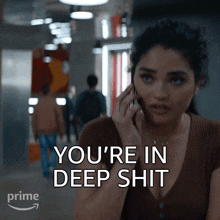 Youre In Deep Shit Elaine GIF