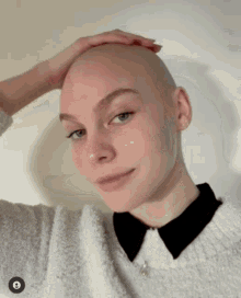 Bald Buzzcut GIF