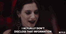 I Actually Dont Disclose That Information Zoe Levin GIF