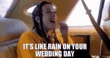 Rain Wedding GIF - Rain Wedding Morisette GIFs