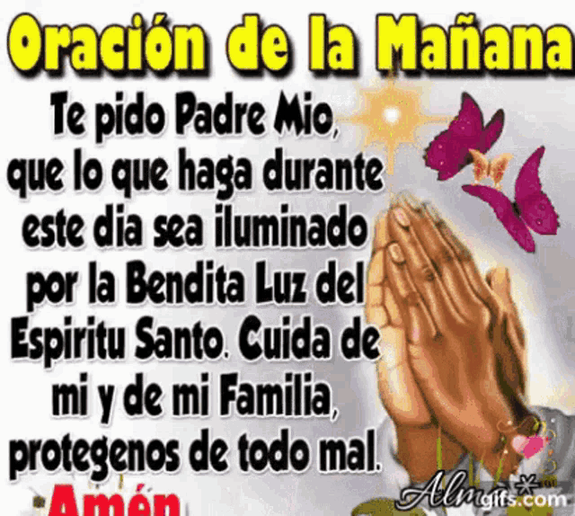Oracion Manana Padre GIF - Oracion Manana Padre Dia - Discover & Share GIFs