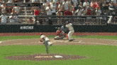 a baseball game is being played in arkansas