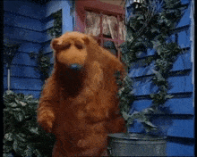 Bear-in-the-big-blue-house-taking-out-the-trash- GIF - Bear-in-the-big-blue-house-taking-out-the-trash- GIFs