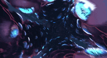 a computer generated image of a worm moving through a tunnel