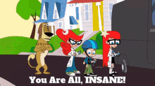 Johnny Test Dukey GIF - Johnny Test Dukey You Are All Insane GIFs
