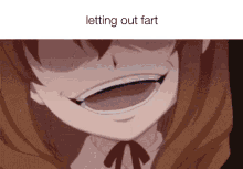 Holding In Fart Letting Out Fart GIF - Holding In Fart Letting Out Fart Maria Ushiromiya GIFs