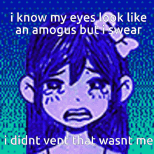 Omori Among Us GIF - Omori Among Us Crying GIFs