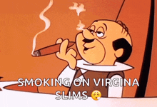 Cosmo Spacely Smoking Cigar GIF - Cosmo Spacely Smoking Cigar Smoke Rings GIFs