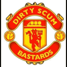Man Utd Dirty Scum GIF - Man Utd Dirty Scum Bastards GIFs