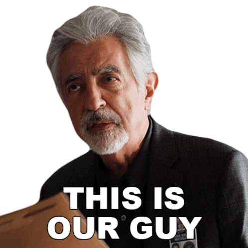 This Is Our Guy David Rossi Sticker - This Is Our Guy David Rossi Criminal Minds Evolution Stickers