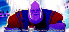 What If Marvel Thanos GIF - What If Marvel Thanos Aye Aye GIFs