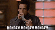 Night At The Museum Larry Daley GIF - Night At The Museum Larry Daley Monday Monday Monday GIFs