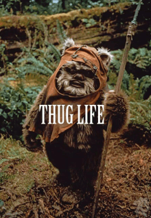 Thug Life Ewok GIF - Thug Life Ewok GIFs