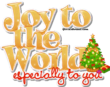 Joy To The World Christmas Music Sticker