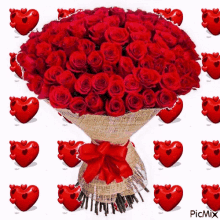 Roses Hearts GIF