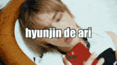 Hyunjin De Ari Skz GIF - Hyunjin De Ari Hyunjin Skz GIFs