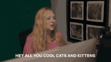 Hey All You Cool Cats And Kittens Carol Baskin GIF - Hey All You Cool Cats And Kittens Carol Baskin Tiger King GIFs