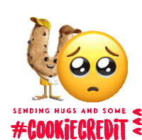 Cookie Cookies Sticker - Cookie Cookies Cookiecredit Stickers