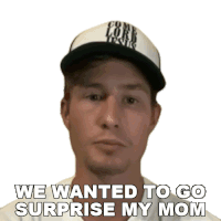 We Wanted To Go Surprise My Mom Happily Sticker - We Wanted To Go Surprise My Mom Happily We Wanted To Make My Mom Surprised Stickers