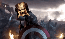 Captain America Predator GIF - Captain America Predator Marvel GIFs