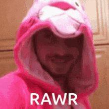 rawr pink pink panther panther man