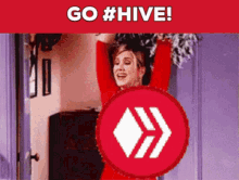 Go Hive Hive Cheerleader GIF - Go Hive Hive Cheerleader Cheerleader GIFs