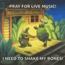 Turtle Pray For Live Music GIF - Turtle Pray For Live Music I Need To Shake My Bones GIFs