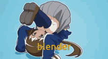 Blender Anime GIF - Blender Anime Bonk GIFs