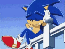 Sonic Sad GIF - Sonic Sad Not Happy GIFs
