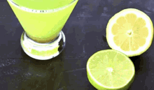 Midori Sour Cocktail GIF