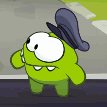 Suspicious Om Nom GIF - Suspicious Om Nom Om Nom And Cut The Rope GIFs
