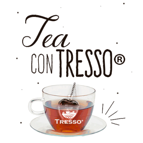Teatimetresso Cafe Sticker - Teatimetresso Tresso Cafe Stickers