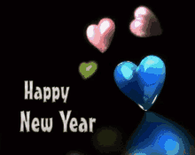 Happy New Year2019 Hearts GIF - Happy New Year2019 Hearts GIFs