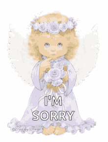 Im Sorry Angel GIF