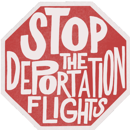 Stop Deportation Flights Protect Haitian Refugees Sticker - Stop Deportation Flights Protect Haitian Refugees Haitian Refugees Stickers