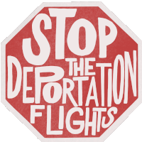 Stop Deportation Flights Protect Haitian Refugees Sticker