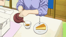 Anime Pours Tea GIF - Anime Pours Tea Good Morning GIFs