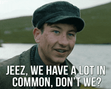 Barry Keoghan Banshees Of Inisherin GIF - Barry Keoghan Banshees Of Inisherin We Have A Lot In Common GIFs