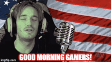 Pewdiepie Good Morning Gamers GIF - Pewdiepie Good Morning Gamers Gamers GIFs