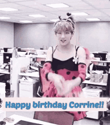 Corrine Birthday Bts Rin Bts GIF - Corrine Birthday Bts Rin Bts Happy Birthday GIFs