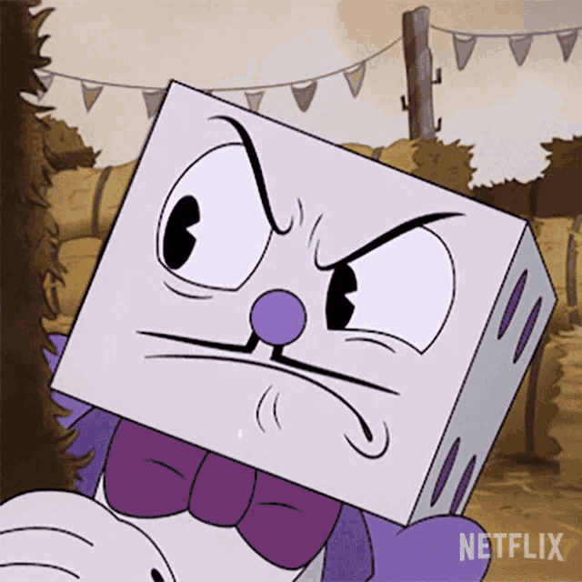 Whoa King Dice Sticker - Whoa King Dice The Cuphead Show - Discover & Share  GIFs