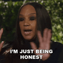 I'M Just Being Honest Jackie Christie GIF